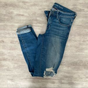 XLONG AE Next Level Stretch Ripped Jeans • Extra Long Jeans